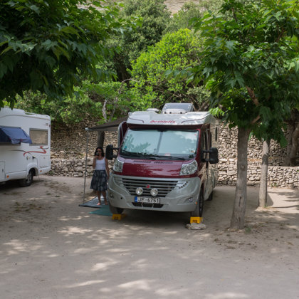 Kempings pie Bonifacio pilsētas