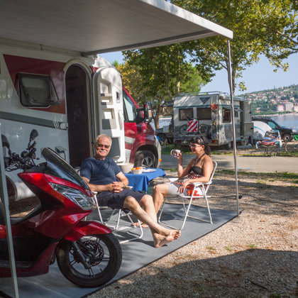 Camping Lucia, Slovēnijā, netālu no Piran