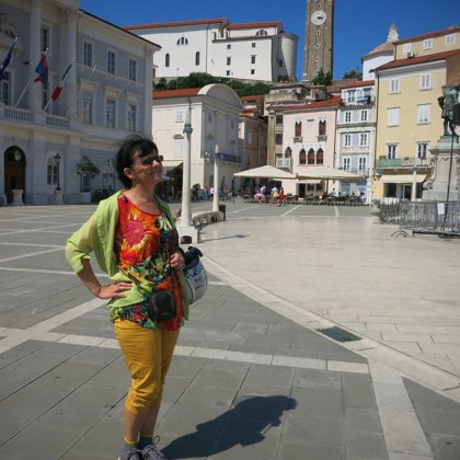 Piran centrālais laukums, Slovēnija