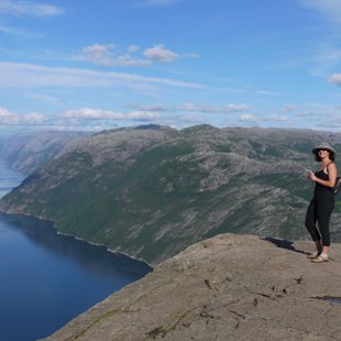 Pērgājiens uz Preikestolen