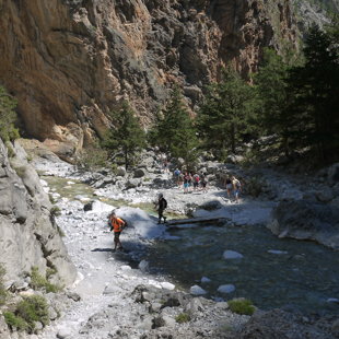 16 km pārgājiens pa Samārijas aizu Krētā