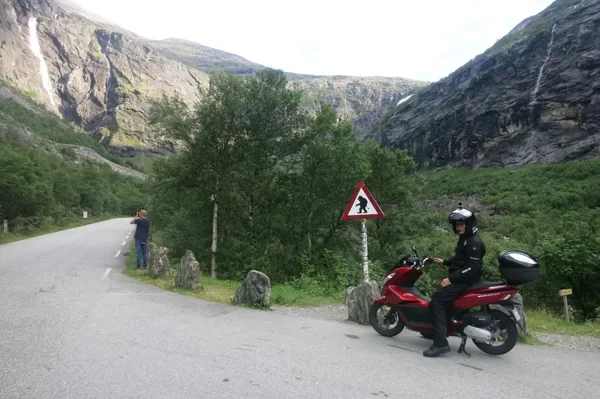 Ar motorolleri Geiranger - Trollstigen-Geiranger
