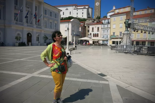 Piran centrālais laukums, Slovēnija