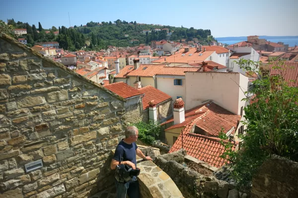 Piran panorāma, Slovēnija