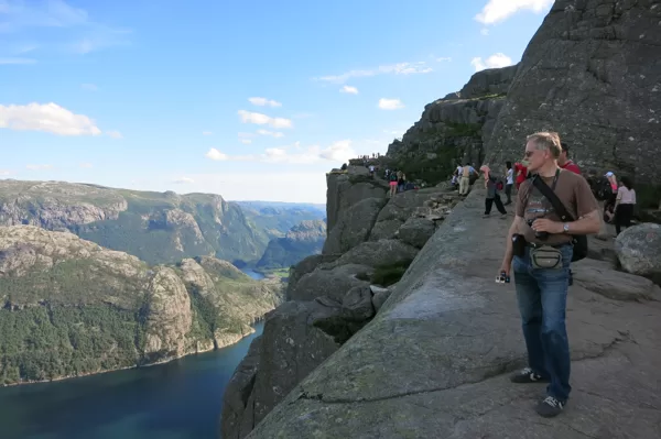 Preikestolen klints