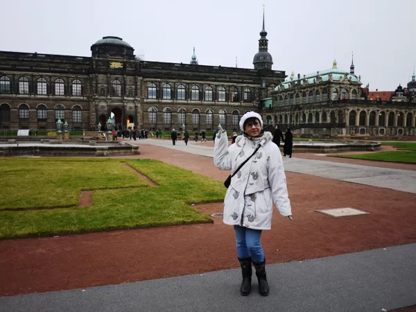 Mākslas darbu galerijas Cvingers (Zwinger) Drēzdenē