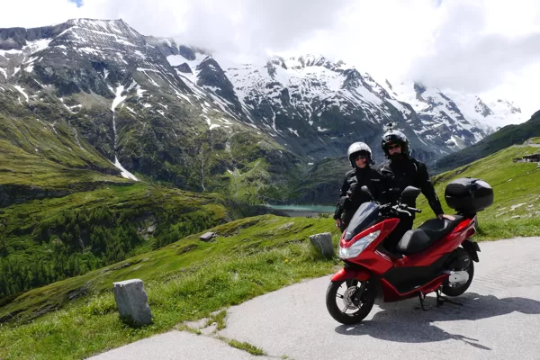 Grosglockner Austrijas Alpos