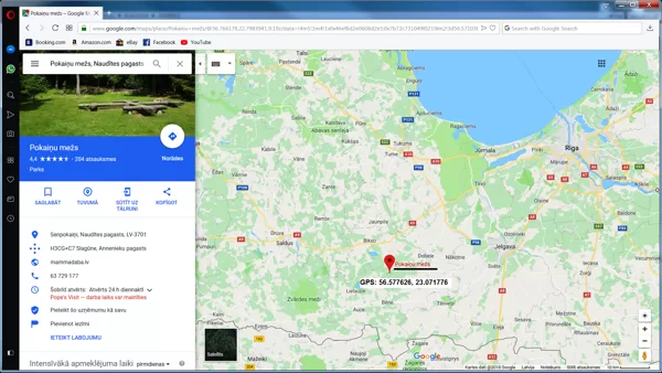 Pokaiņu mežs, Abavas rumba, Pūres šokolādes muzejs